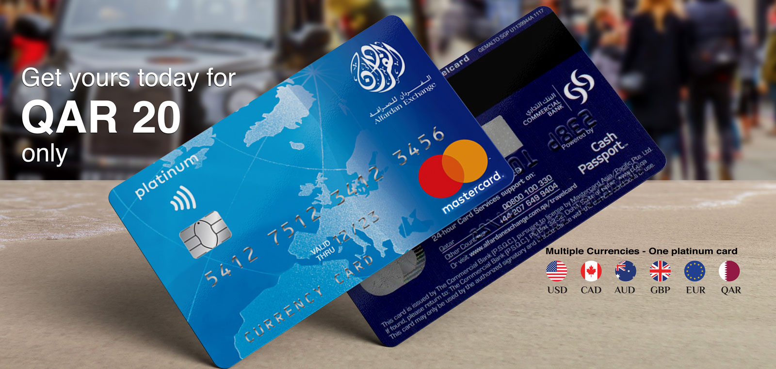 alfardan travel visa card